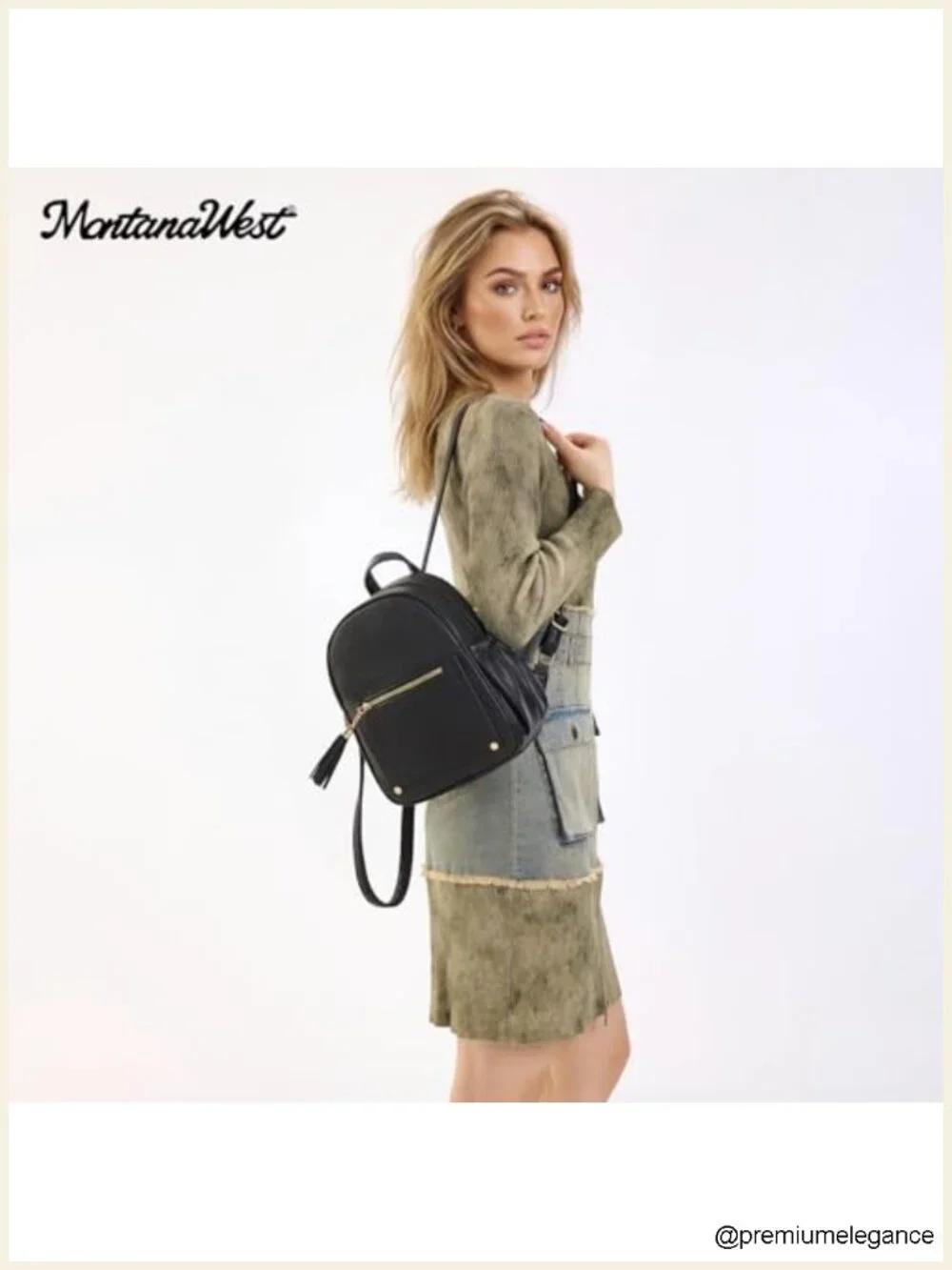 Mini Backpack Purse Anti Theft Faux Leather Travel Backpack with Lock